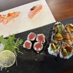We had salmon 3 ways.. absolutely the best tuna and an eel roll that tasted super fresh