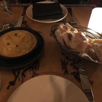Gola - La Marsa (Scallops & Shrimp in cream sauce) with homemade bread - Mediterranean Near Me - San Francisco, California Gola - La Marsa (Scallops & Shrimp in cream sauce) with homemade bread - Mediterranean Near Me - San Francisco, California