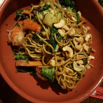 Doc B's Restaurant + Bar - WOK Tiger Shrimp with Teriyaki and Lo Mein - New American Near Me - Chicago, Illinois
