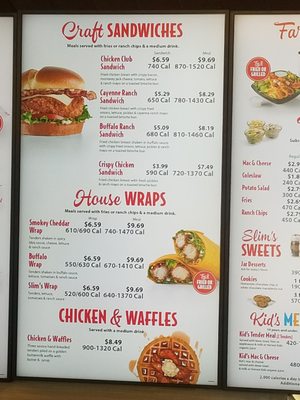Menu photo 3 Slim Chickens Pensacola, FL