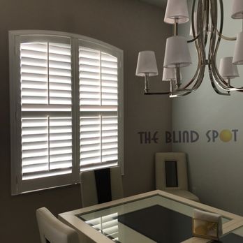 Blind Spot - Custom Contoured Plantation Shutters - Shades & Blinds Near Me - Melbourne, Florida