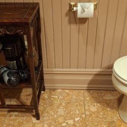The Corners Mansion - Coffeemaker and toilet