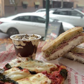 Gusto Mio - Margherita pizza Pistachio Focaccia sandwich Tiramisu - Pizza Near Me - Walnut Creek, California Gusto Mio - Margherita pizza Pistachio Focaccia sandwich Tiramisu - Pizza Near Me - Walnut Creek, California