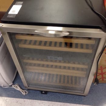 Goodwill Industries Sacramento Valley & Northern Nevada - BRAND NEW wine cooler (worth @LEAST $350) for $60!!!! Get outta here! Wish I drank this much wine, I'd buy it in a heart beat!! - Thrift Stores Near Me - Chico, California