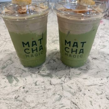 Matcha Magic - Banana Cream Matcha - Coffee & Tea Near Me - Seattle, Washington