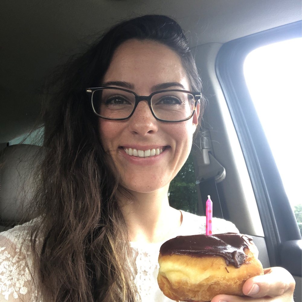 Birthday celebration, a la donut! They even had a candle for me! Birthday celebration, a la donut! They even had a candle for me!