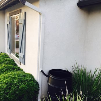All Star Rain Gutters - They hooked up one of drain spouts to one of our rain barrels! - Gutter Services Near Me - Corona, California All Star Rain Gutters - They hooked up one of drain spouts to one of our rain barrels! - Gutter Services Near Me - Corona, California