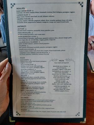Menu photo 2 Osteria Amici Elkhart, IN