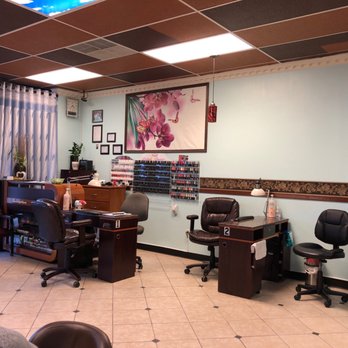 Nails Studio - The front desk at Nails Studio! - Nail Salons Near Me - Bloomington, Indiana