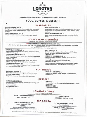Menu photo 7 Longtab Brewing San Antonio, TX Menu photo 7 Longtab Brewing San Antonio, TX