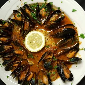 Habibi Lebanon - Fresh Red Snapper & P.E.I. mussels engulfed in flavors of Diablo Marinara - Mediterranean Near Me - Davidson, North Carolina Habibi Lebanon - Fresh Red Snapper & P.E.I. mussels engulfed in flavors of Diablo Marinara - Mediterranean Near Me - Davidson, North Carolina
