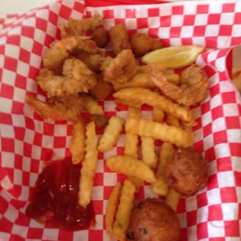 Fish River Grill 2 - Shrimp basket. - Seafood Near Me - Foley, Alabama Fish River Grill 2 - Shrimp basket. - Seafood Near Me - Foley, Alabama