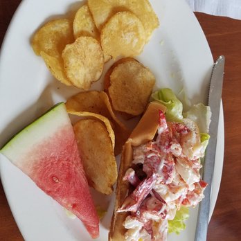 Ames Farm Inn - The lobster roll was so delicious! And so were the chips! Glad I didn't switch them out for fries! - Hotels Near Me - Gilford, New Hampshire