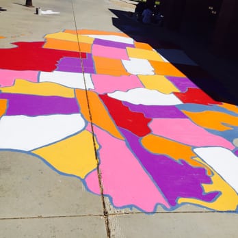 HandsOn Greater Phoenix - Painted a USA map for kids to learn the states. - Community Service/Non-Profit Near Me - Mesa, Arizona