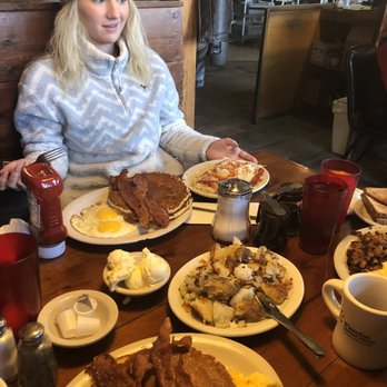 Minnies Montana Cafe - Kiddo in awe over Minnie's AWESOME breakfast! Out of this world good! - American Near Me - Thompson Falls, Montana Minnies Montana Cafe - Kiddo in awe over Minnie's AWESOME breakfast! Out of this world good! - American Near Me - Thompson Falls, Montana