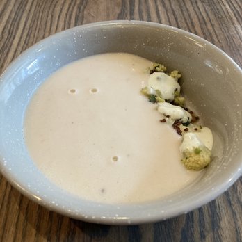 Trestle - Cauliflower Soup - New American Near Me - San Francisco, California Trestle - Cauliflower Soup - New American Near Me - San Francisco, California