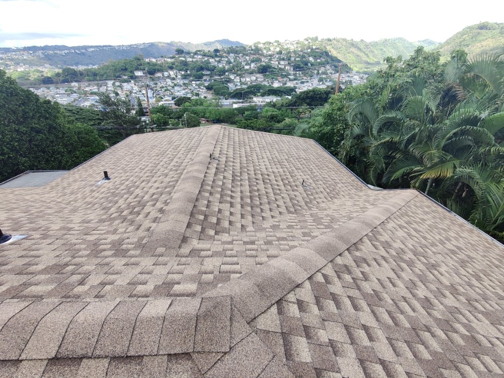 Slide of First Class Roofing