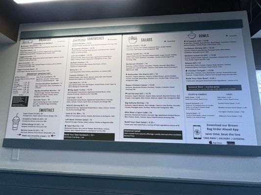 Menu photo 2 Brown Bag Bethesda, MD Menu photo 2 Brown Bag Bethesda, MD