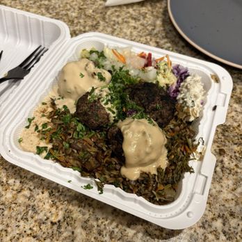 Falafel Stop - Kabob plate - Falafel Near Me - Sunnyvale, California