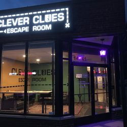Clever Clues Escape Room - Outdoor at night