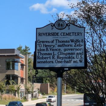Riverside Cemetery Historical Marker - Riverside Cemetery Historical Marker, Asheville - Landmarks & Historical Buildings Near Me - Asheville, North Carolina Riverside Cemetery Historical Marker - Riverside Cemetery Historical Marker, Asheville - Landmarks & Historical Buildings Near Me - Asheville, North Carolina