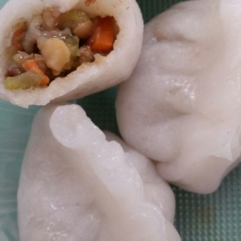 Dim Sum Kitchen - The dumplings have thick skins. Pictured is Peanut/Pork Dumplings. - Dim Sum Near Me - San Francisco, California