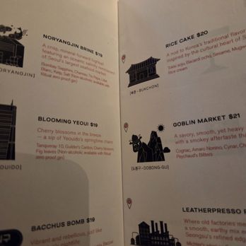Seoul Salon - Drink menu - Korean Near Me - New York, New York Seoul Salon - Drink menu - Korean Near Me - New York, New York