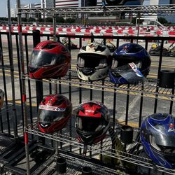 Lone Star Kartpark - Helmets damaged