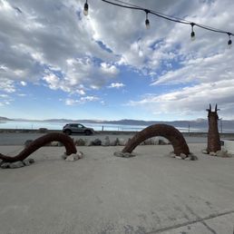 Outdoor dining view of Walker Lake! Outdoor dining view of Walker Lake!