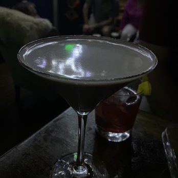 Bones and Botanicals - "Surprise Me" drinks. I honestly don't remember what was in it! Perfect for dessert though - Tea Rooms Near Me - Wallingford, Connecticut