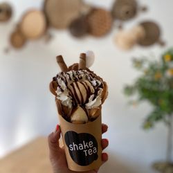 Shake Tea - Bubble waffle ice cream
