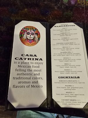 Menu photo 4 Casa Catrina Olympia, WA