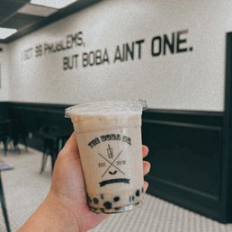 Organic House Black Milk Tea with boba Organic House Black Milk Tea with boba