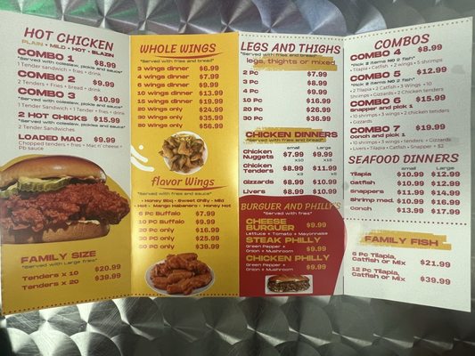 Menu photo 1 Palm Beach Hot Chicken Oakland Park, FL