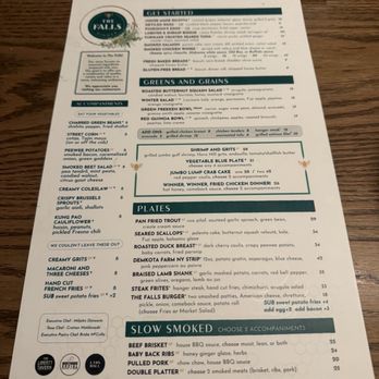 The Falls - Menu - Barbeque Near Me - Falls Church, Virginia The Falls - Menu - Barbeque Near Me - Falls Church, Virginia
