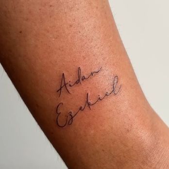Amorbylee Beauty - My son's name in cursive; absolutely beautiful - Eyelash Service Near Me - Brea, California Amorbylee Beauty - My son's name in cursive; absolutely beautiful - Eyelash Service Near Me - Brea, California