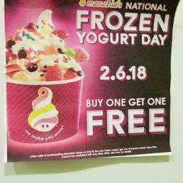 a frozen yogurt a frozen yogurt