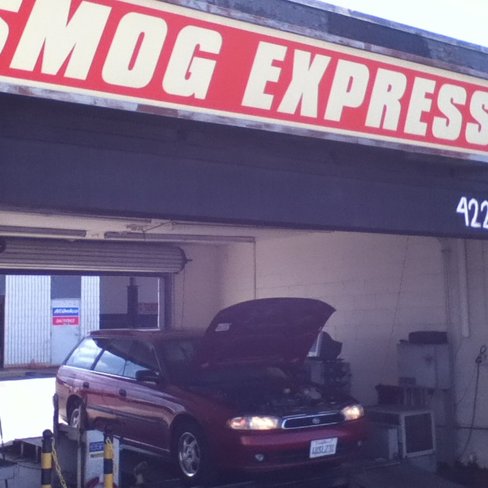 Quick turnaround for a smog check Quick turnaround for a smog check