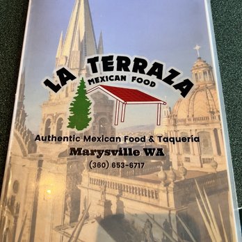 La Terraza - a picture of a mexican food and taqueria menu - Mexican Near Me - Marysville, Washington La Terraza - a picture of a mexican food and taqueria menu - Mexican Near Me - Marysville, Washington