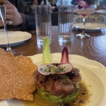 LAVO - Yellowfin Tuna Tartare - Italian Near Me - West Hollywood, California LAVO - Yellowfin Tuna Tartare - Italian Near Me - West Hollywood, California