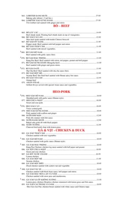 Menu photo 6 A Dong San Antonio, TX