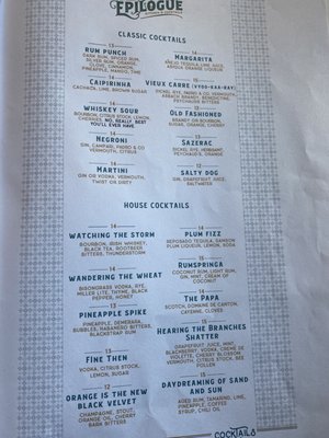 Menu photo 7 Epilogue Kitchen and Cocktails Salem, OR