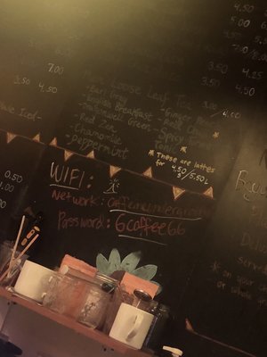 Menu photo 1 Caffeine Underground Brooklyn, NY