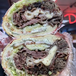 Roast Beef & Cheese Sandwich