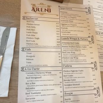 Restaurant Areni - Menu - Russian Near Me - Sherman Oaks, California Restaurant Areni - Menu - Russian Near Me - Sherman Oaks, California