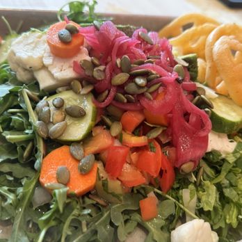 Mamacita's Taco Temple - Vegan salad... very fresh and crunchy - Mexican Near Me - Asheville, North Carolina Mamacita's Taco Temple - Vegan salad... very fresh and crunchy - Mexican Near Me - Asheville, North Carolina