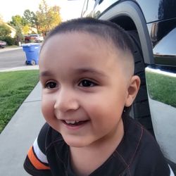The Shop Barber Shop - Freddy gave a clean fade to this lil guy