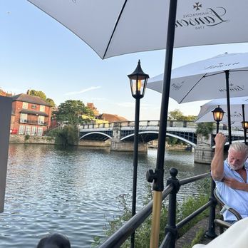 Côte Brasserie Windsor - Beautiful view from our table - French Near Me - Windsor, WNM Côte Brasserie Windsor - Beautiful view from our table - French Near Me - Windsor, WNM