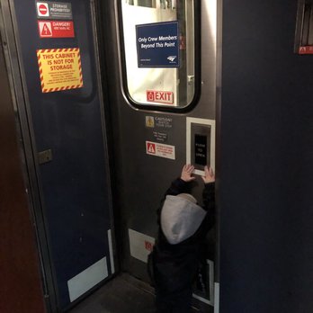 Amtrak - Doors from car to car - Train Stations Near Me - Saint Paul, Minnesota