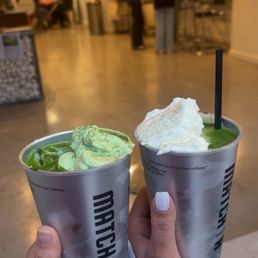 Matcha with sea salt cold foam Matcha with sea salt cold foam